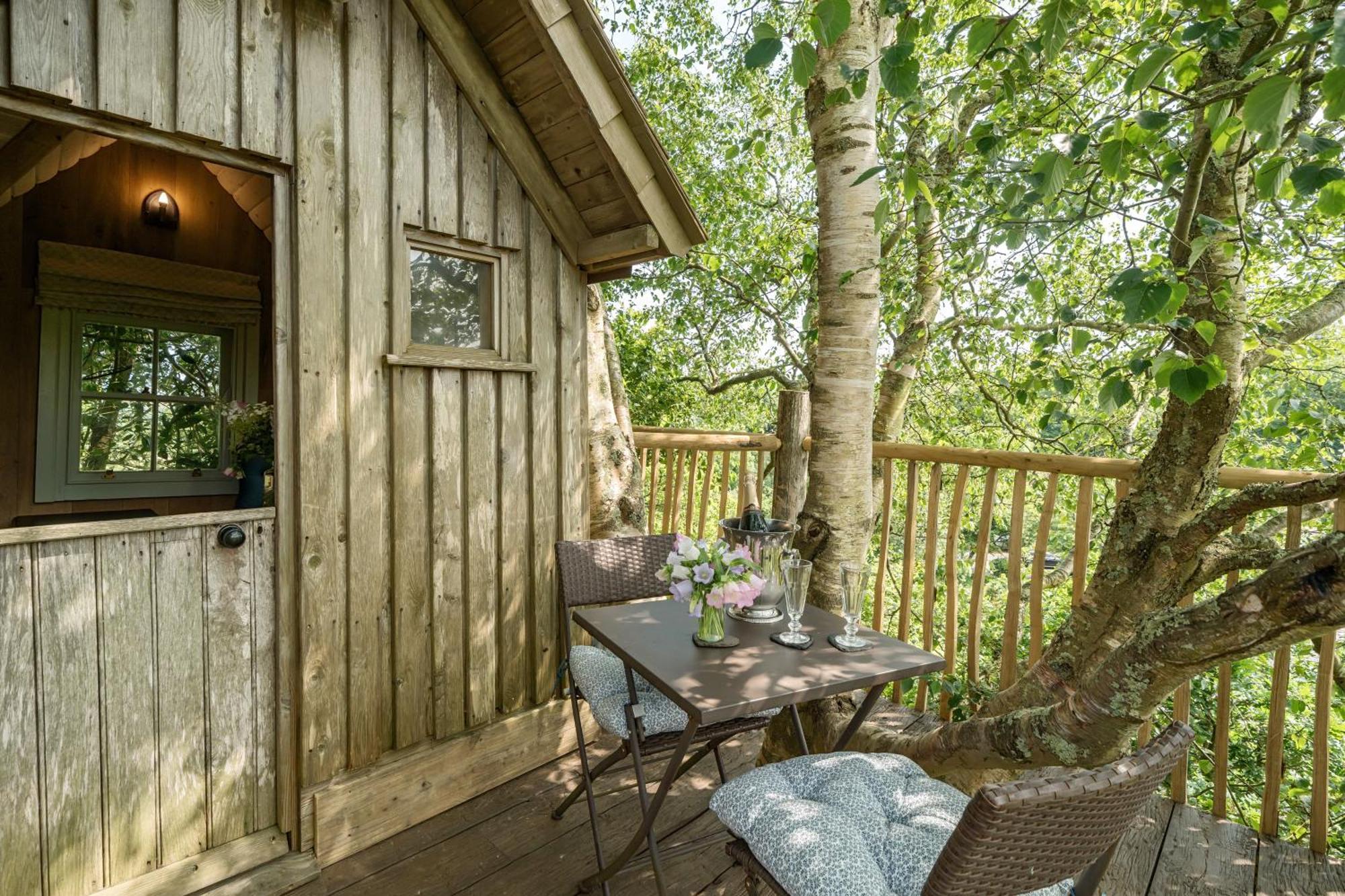 The Treehouse At Salcombe Farm Villa Exterior photo
